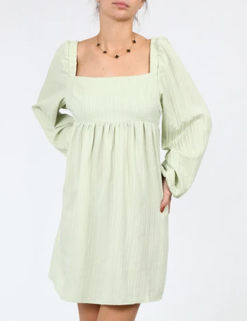 Rochie scurta SHEIN, verde