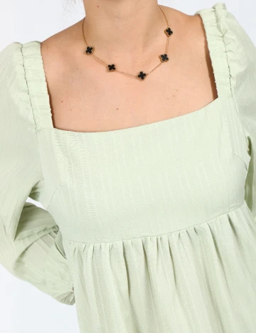 Rochie scurta SHEIN, verde