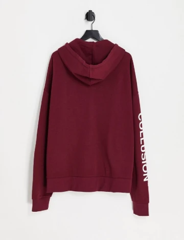 Hanorac Oversize COLLUSION, visiniu