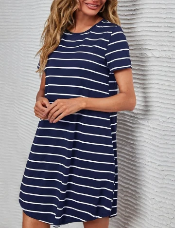 Rochie scurta SHEIN, bleumarin