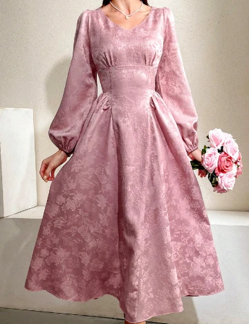 Rochie medie SHEIN, roz