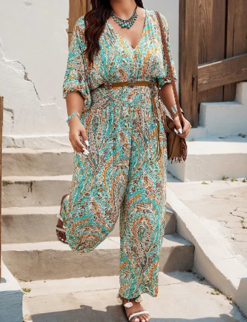 Salopeta SHEIN CURVE, mix culori Mix culori
