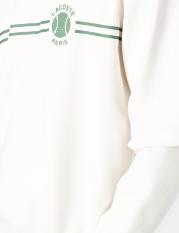 Bluza Lacoste, alb