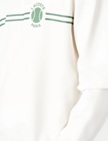 Bluza Lacoste, alb