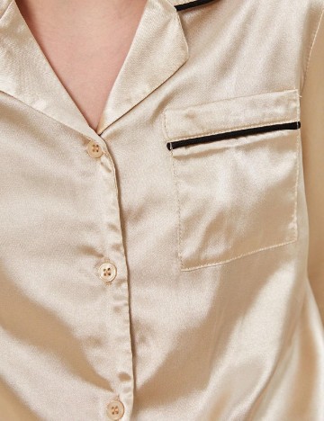 Pijama Shein Kids, crem