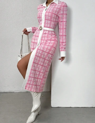 Rochie medie SHEIN, roz Roz