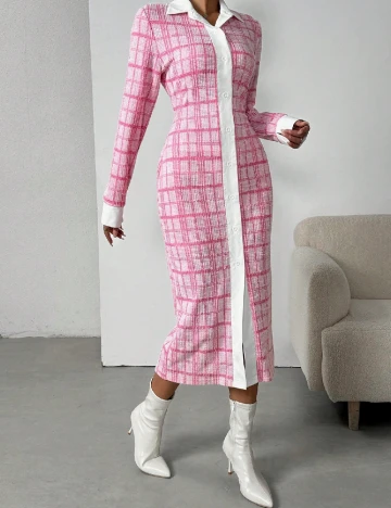 Rochie medie SHEIN, roz Roz