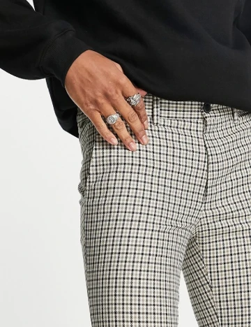 Pantaloni Topman, bej