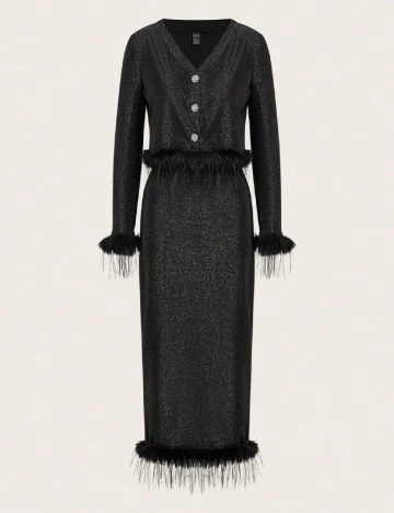 Compleu SHEIN, negru Negru