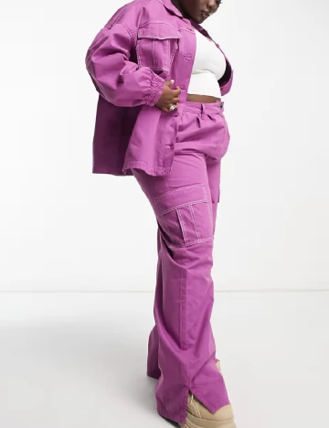 Pantaloni Native Youth Plus Size, mov