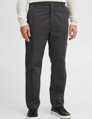 Pantaloni !Solid, gri