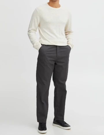 Pantaloni !Solid, gri