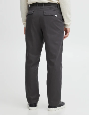Pantaloni !Solid, gri