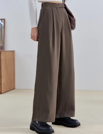 Pantaloni Dazy, maro