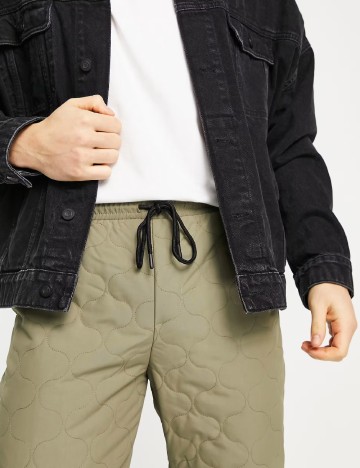 Pantaloni Topman, verde