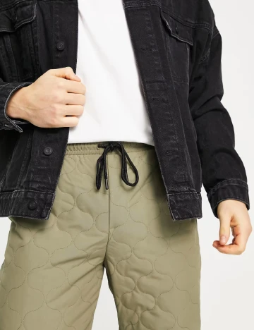 Pantaloni Topman, verde