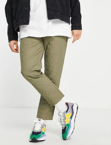 Pantaloni Topman, verde