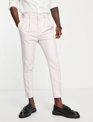 Pantaloni ASOS, roz