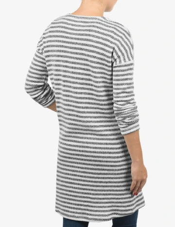 Cardigan Desires, alb/negru