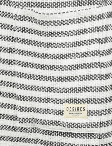 Cardigan Desires, alb/negru