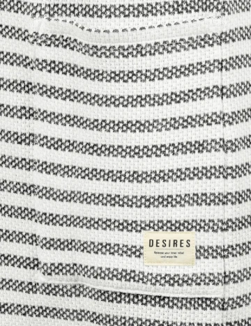 Cardigan Desires, alb/negru