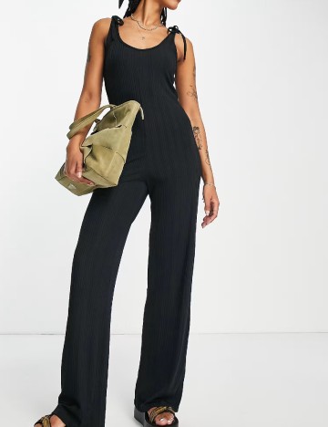 Salopeta Top Shop, negru