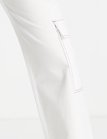 Pantaloni ASOS, ecru
