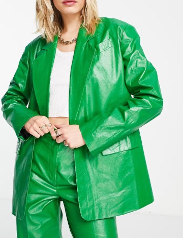 Jacheta Top Shop, verde