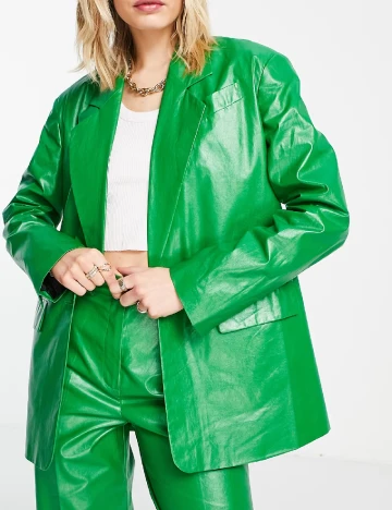 Jacheta Top Shop, verde