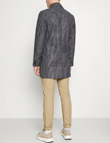 Palton !Solid, bleumarin