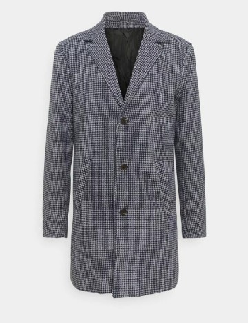 Palton !Solid, bleumarin