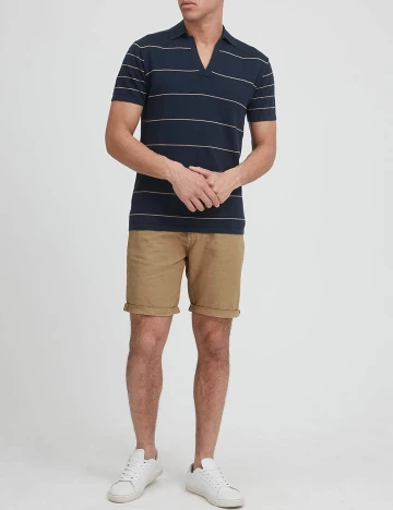 Pantaloni scurti !Solid, maro