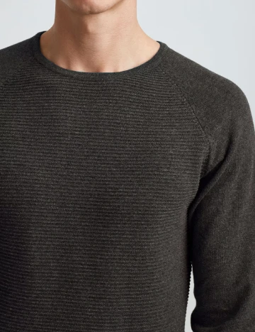 Bluza 11 Project, gri inchis