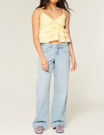 Blugi Hollister, albastru