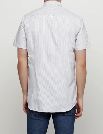 Camasa Tailored Originals, alb/negru