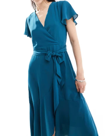 Rochie medie Style Cheat, albastru