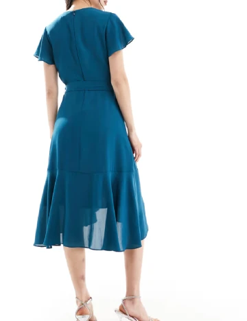 Rochie medie Style Cheat, albastru