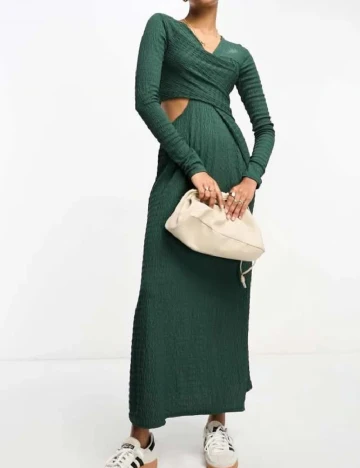 Rochie lunga ASOS, verde Verde