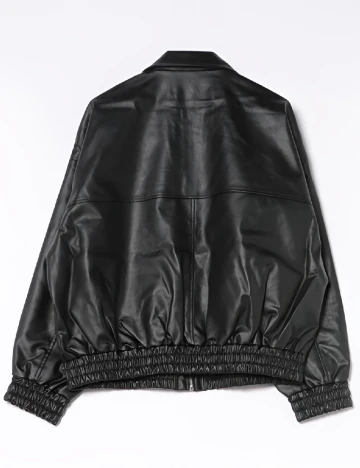 Jacheta Oversize nemne, negru