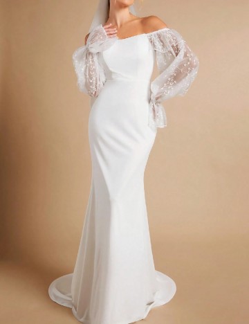 Rochie lunga SHEIN, alb