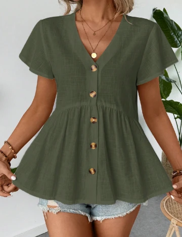 Bluza SHEIN, verde