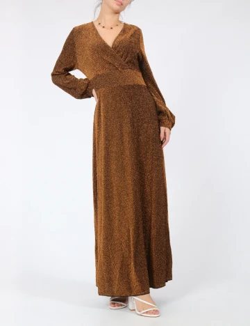 Rochie lunga SHEIN, maro