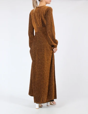 Rochie lunga SHEIN, maro