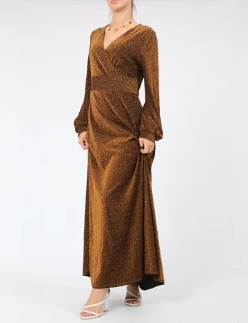 Rochie lunga SHEIN, maro