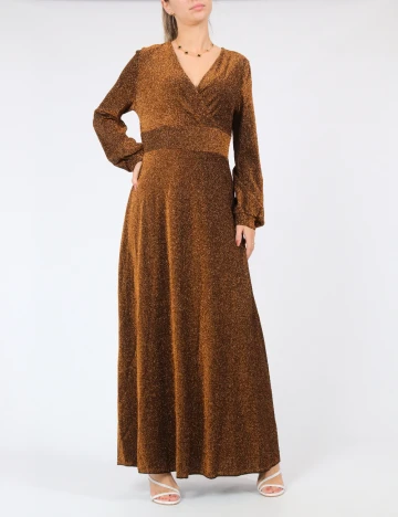 Rochie lunga SHEIN, maro