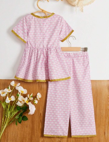 Compleu Shein Kids, roz