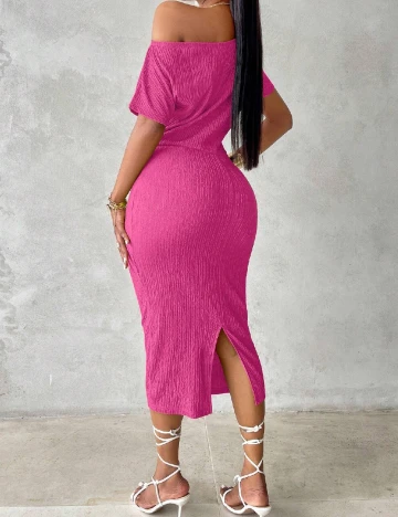 Rochie medie SHEIN, roz