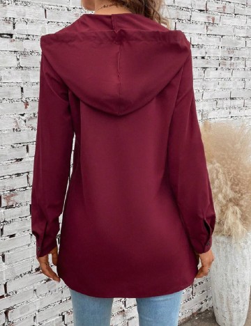 Bluza Emery Rose, visiniu