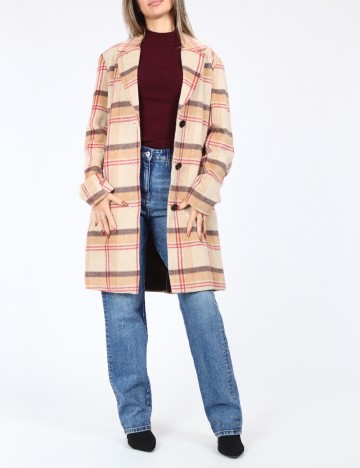 
						Palton Jacqueline de Yong, mix culori