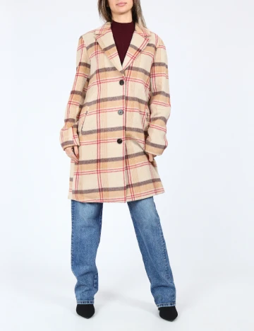 Palton Jacqueline de Yong, mix culori